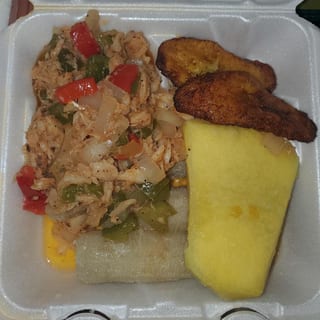 Saltfish/Codfish only Breakfast